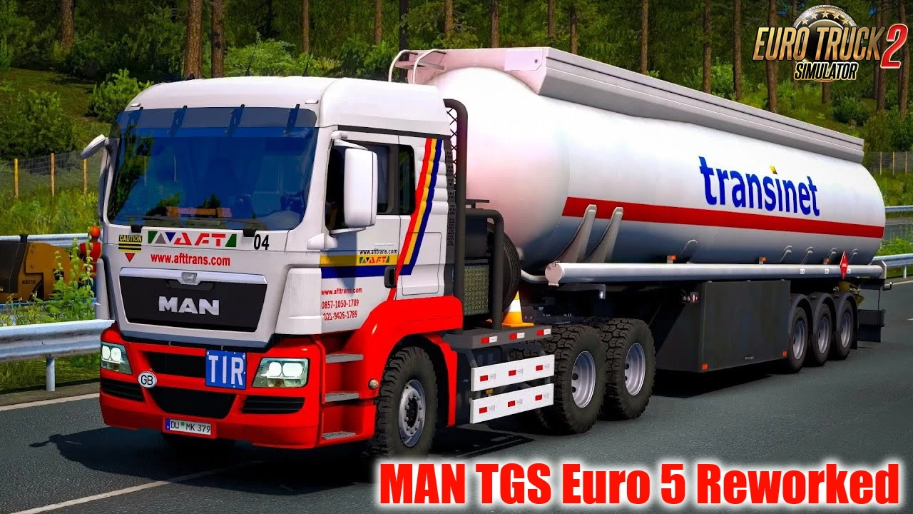 MAN TGS Euro 5 Reworked v1.5.1 (1.46.x) for ETS2