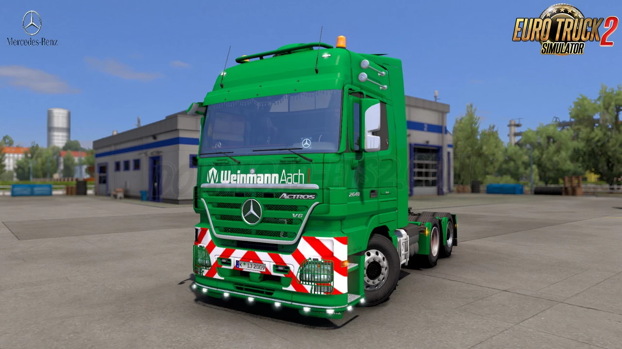 Mercedes-Benz Actros MP2 v1.6 by Dotec (1.45.x) for ETS2