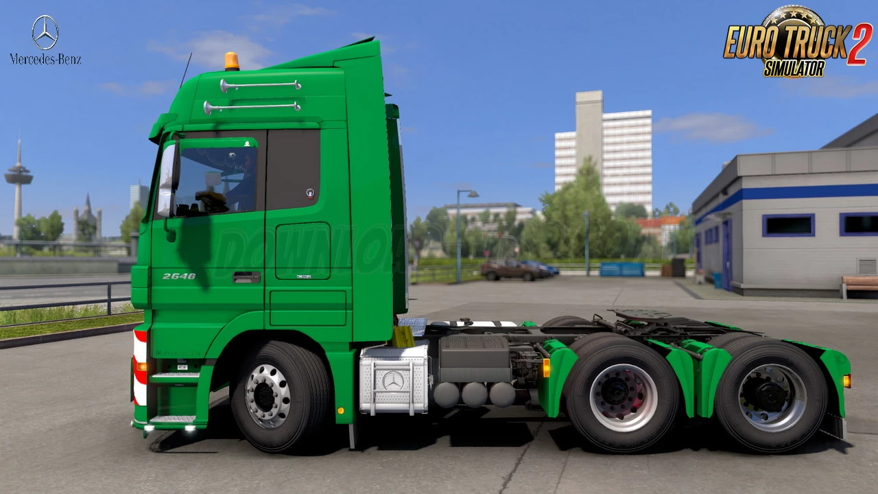 Mercedes-Benz Actros MP2 v1.6.2 by Dotec (1.48.x) for ETS2