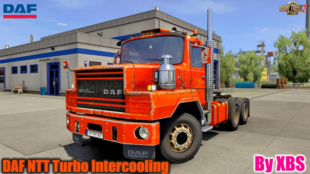 DAF NTT Turbo Intercooling v1.5.4 by XBS (1.50.x) for ETS2