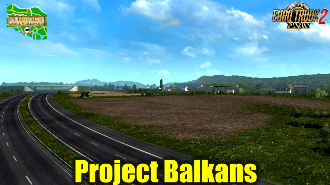 Project Balkans Map v5.4 (1.46.x) for ETS2
