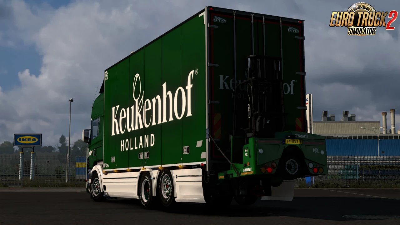 Tandem Addon for RJL Scania RS and R4 v2.7 by Kast (1.44.x)