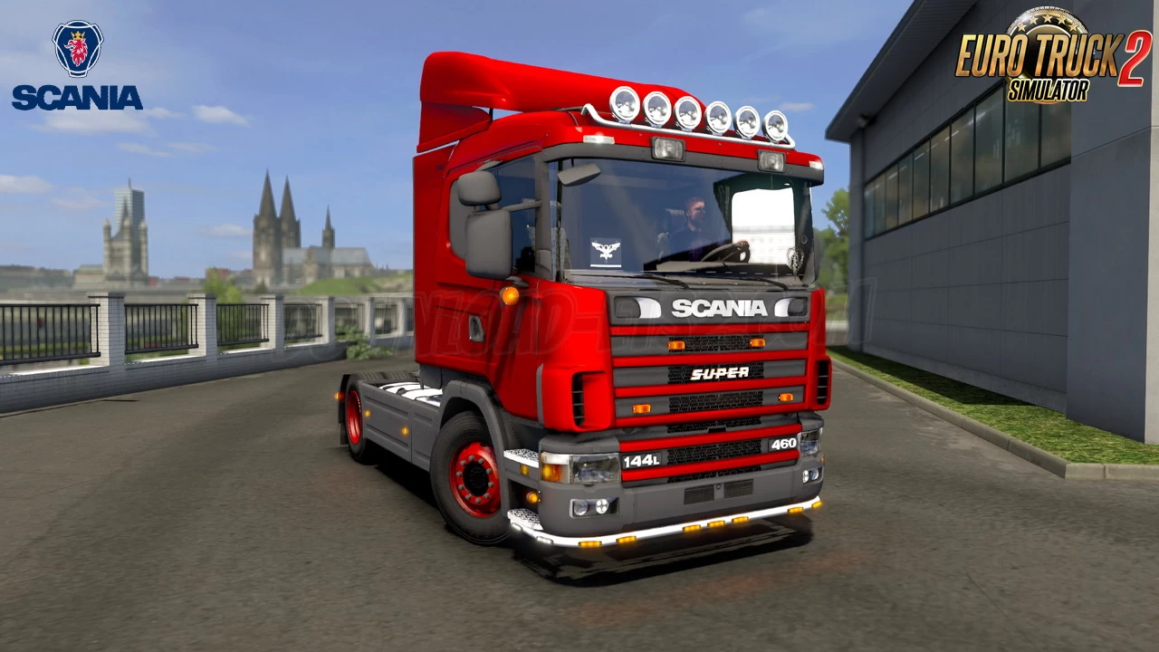 Scania 144L 460 + Interior v1.0 (1.39.x) for ETS2