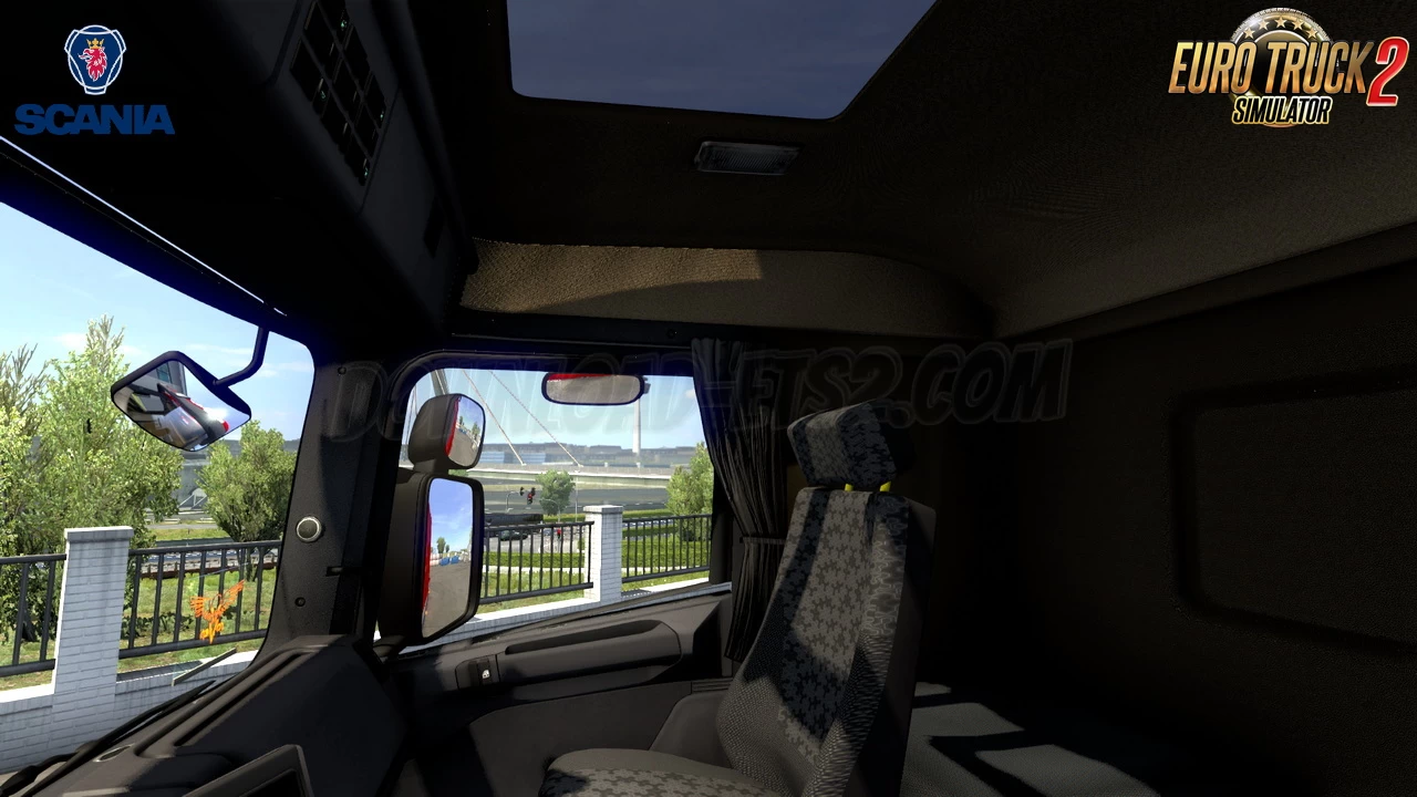 Scania 144L 460 + Interior v1.0 (1.39.x) for ETS2