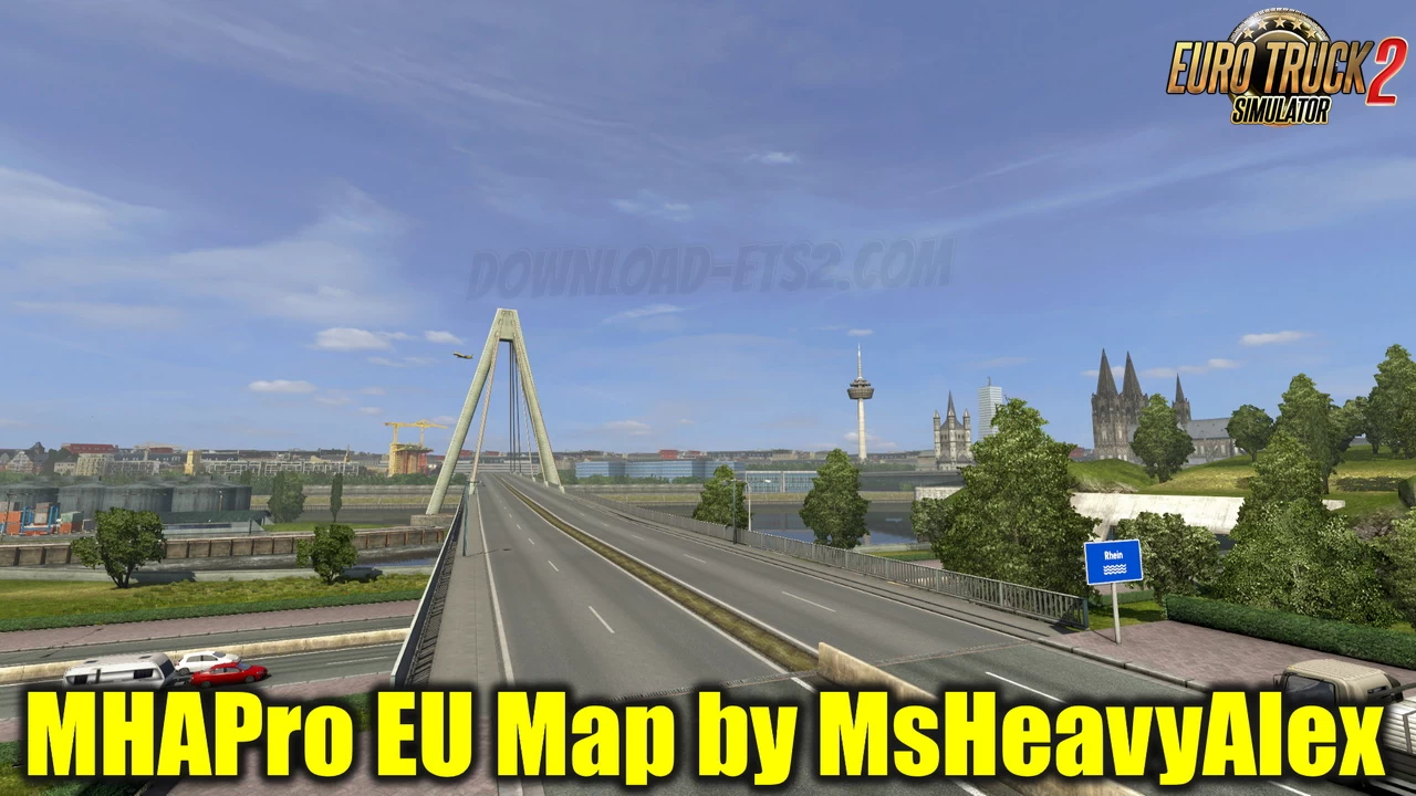 MHAPro EU Map v1.39 by MsHeavyAlex (1.39.x) for ETS2