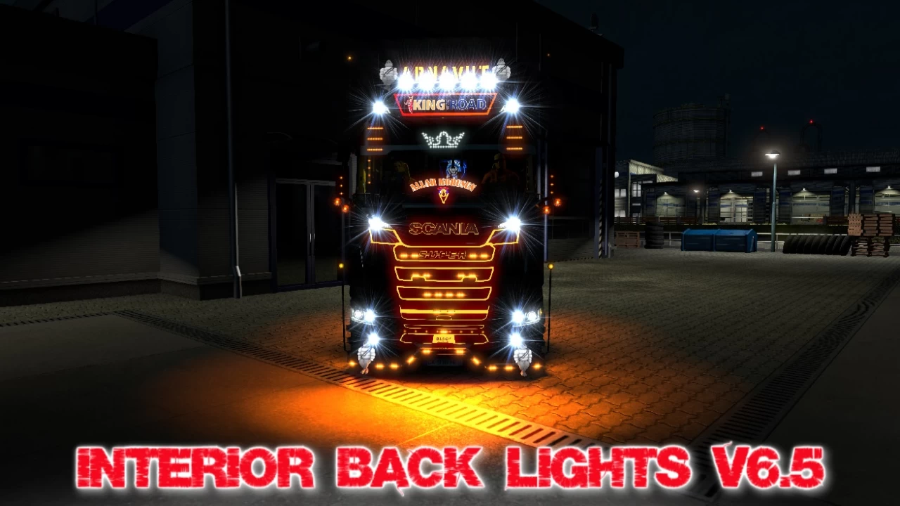 Interior Back Lights v2.0 (1.48.5.x) for ETS2