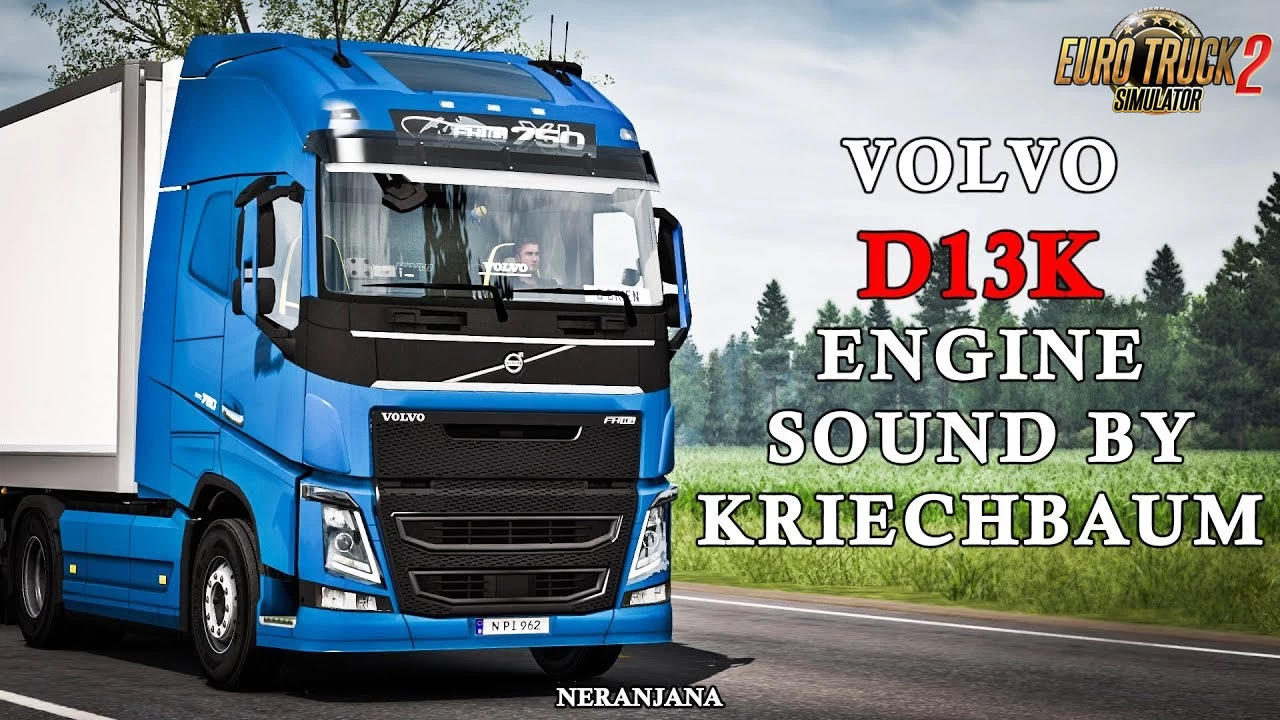 Volvo FH4 D13K Engine Sound v4.0 by Kriechbaum (1.43.x)