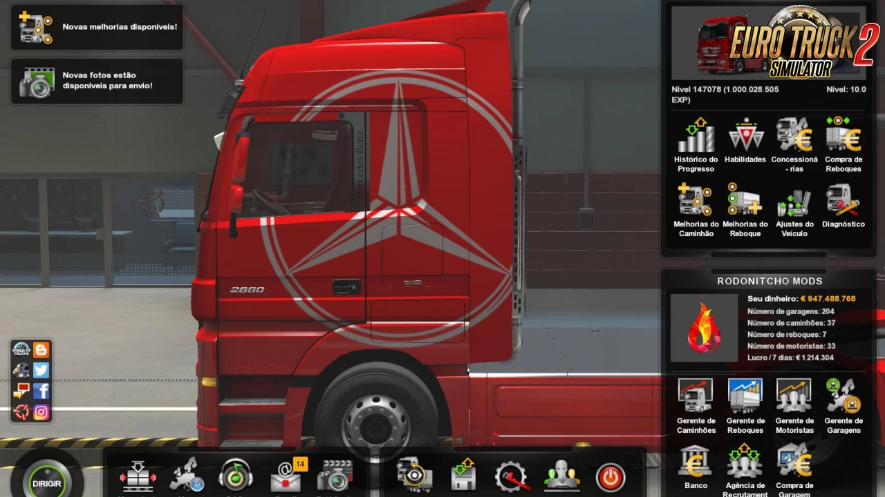 Save Game Profile v1.53 by Rodonitcho (1.53.x) for ETS2