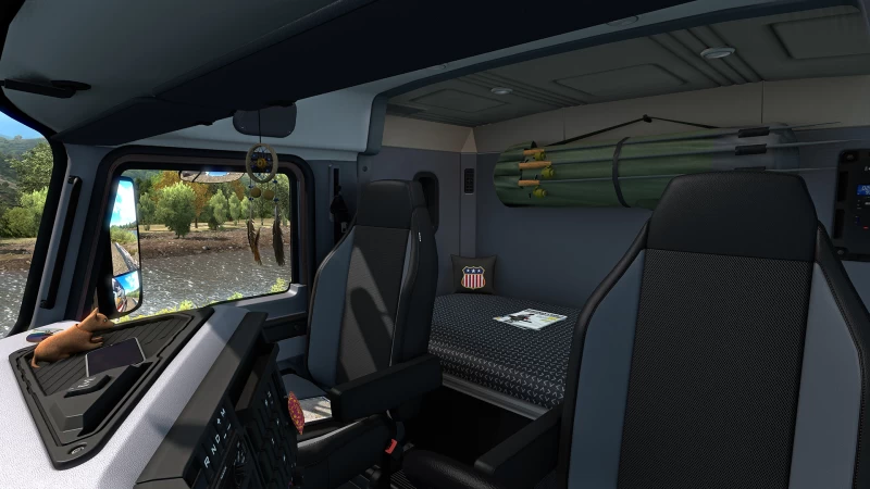 Cabin Accessories DLC by SCS Software Released for ATS