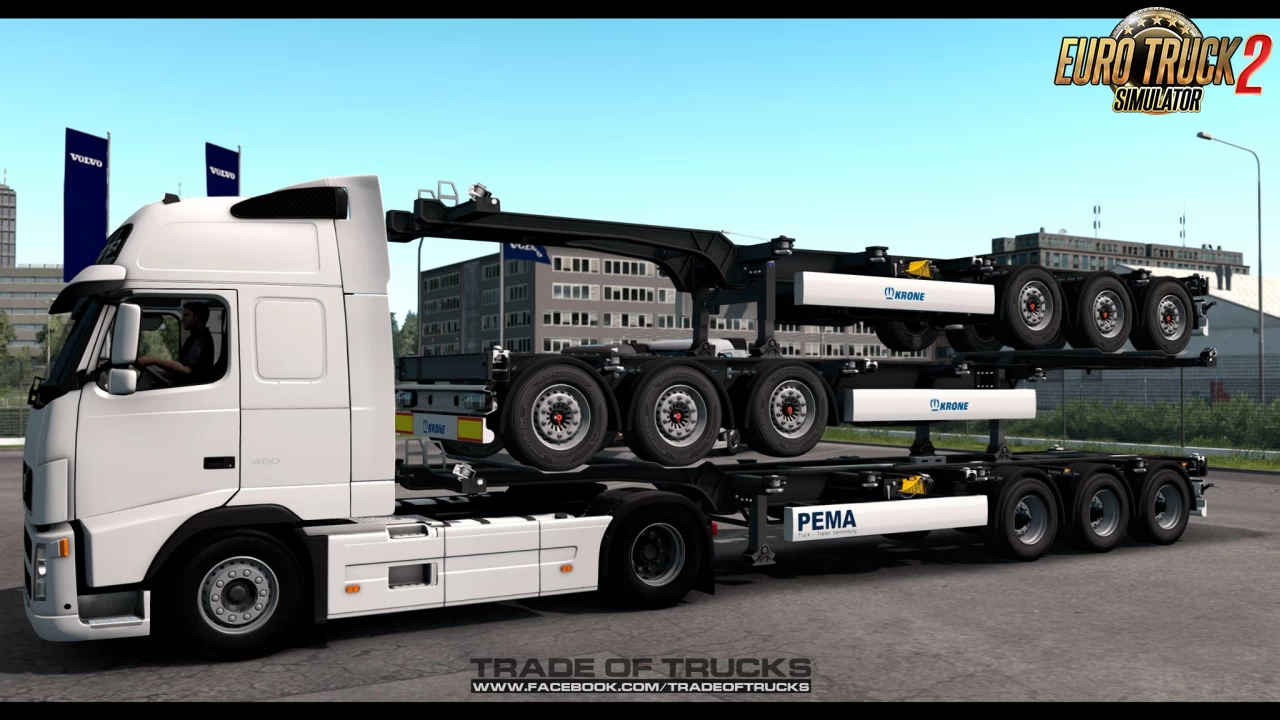 Krone SDC27 Trailer v4.3 by Trade of Trucks (1.53.x) for ETS2