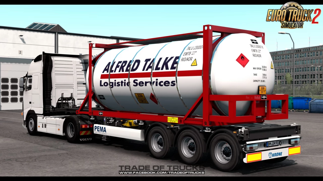 Krone SDC27 Trailer v4.0 by Trade of Trucks (1.50.x) for ETS2