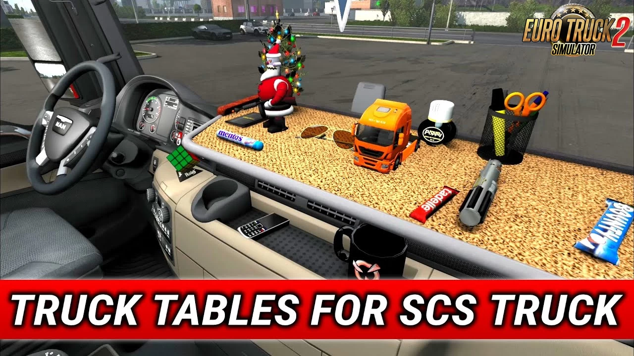 Truck Tables v8.1 by Racing (1.48.5.x) for ETS2