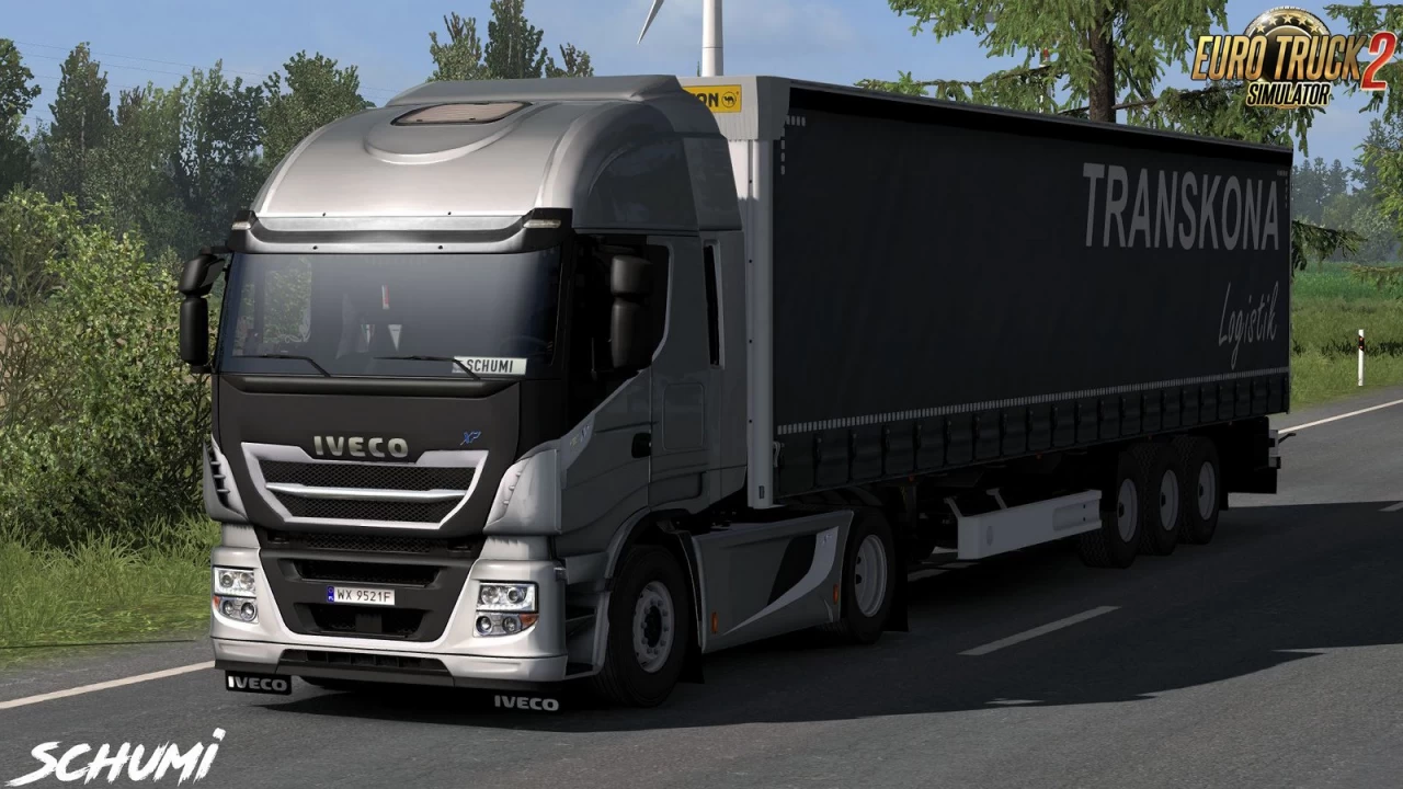 Iveco Hi-Way Reworked v4.5 by Schumi (1.54.x) for ETS2