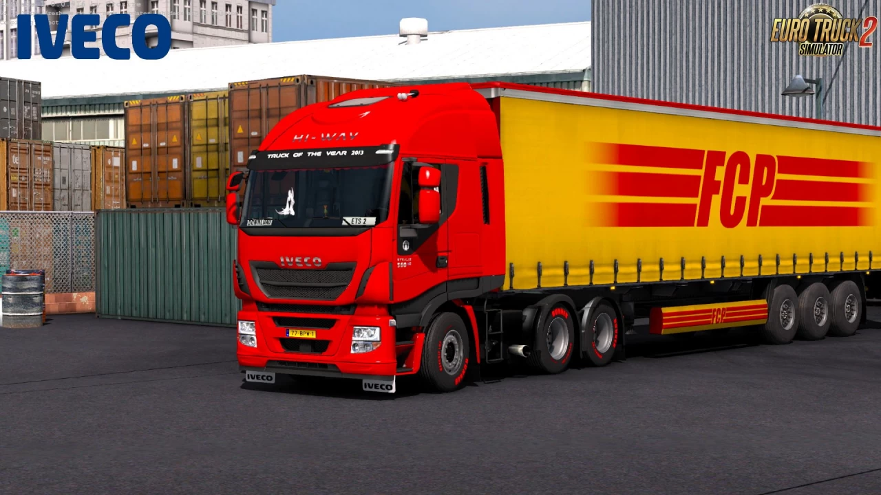 Iveco Hi-Way Reworked v4.5 by Schumi (1.54.x) for ETS2