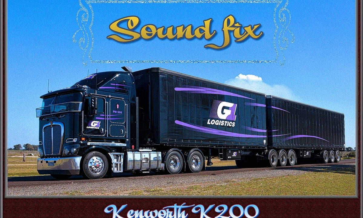 Sound fix for Kenworth K200 v1.1