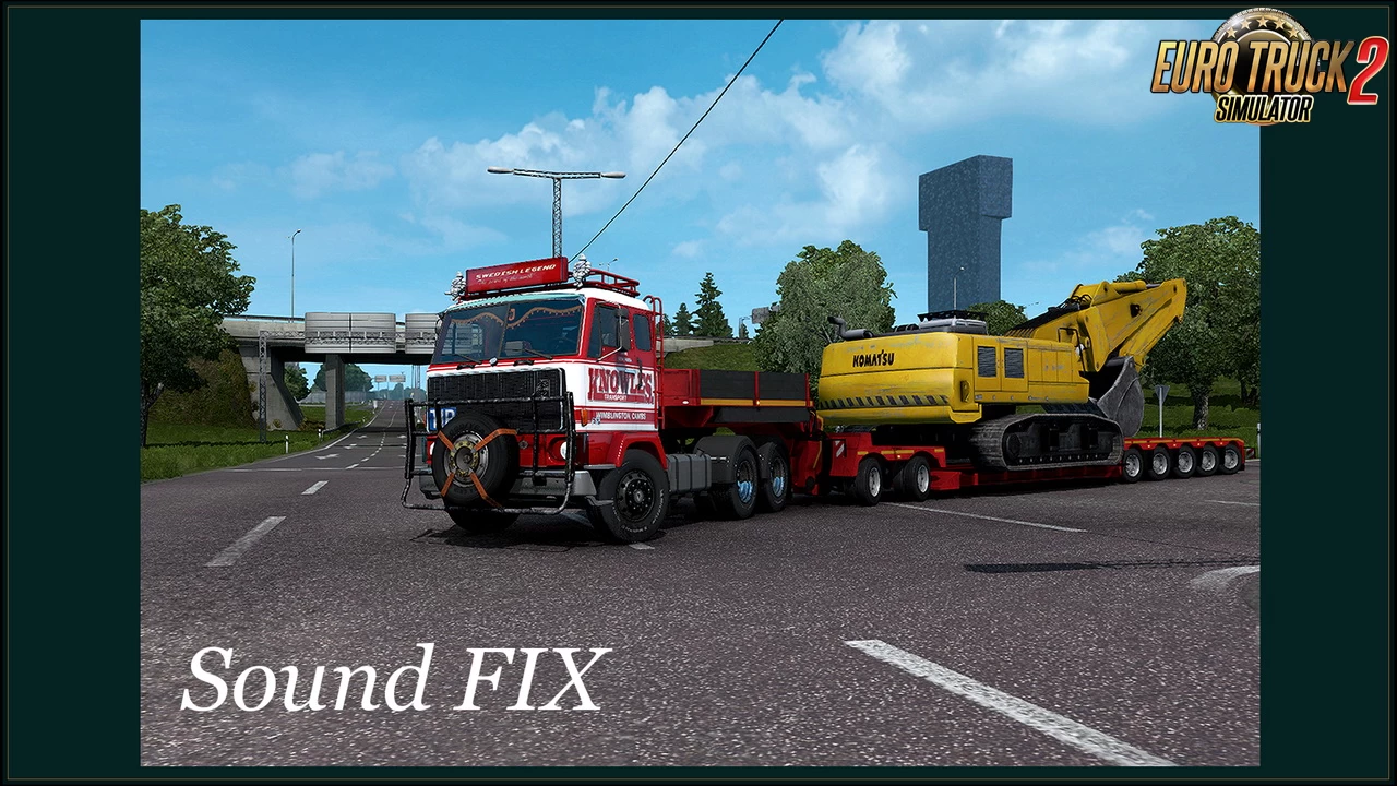 Sound Fix for Volvo F88 v1.0 (1.39.x) for ETS2