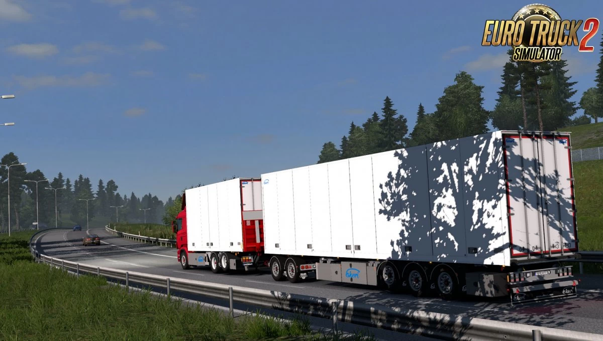 Ekeri Tandem Trailers ADDON v2.3.4 by Kast (1.44.x) for ETS2