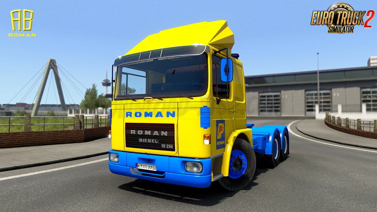 ROMAN Diesel + Interior v1.4.3 By MADster (1.49.x) for ETS2