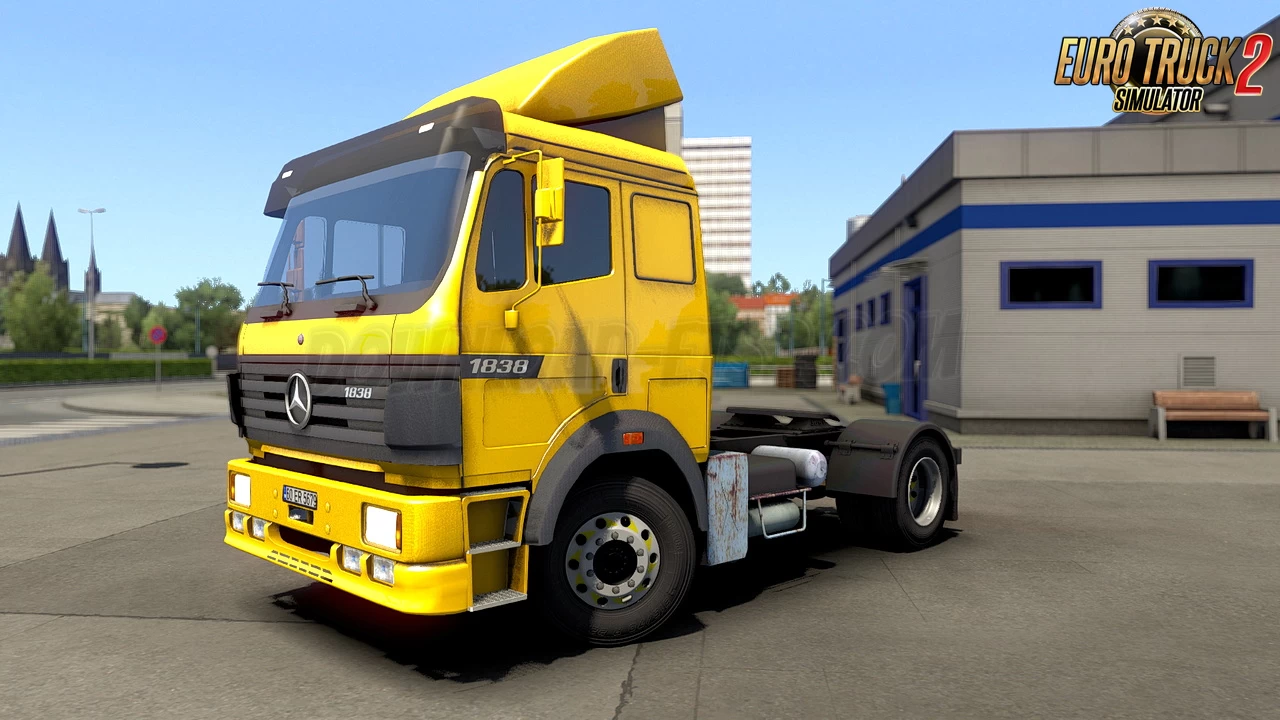 Mercedes-Benz SK 1838 + Interior v1.0 (1.39.x) for ETS2