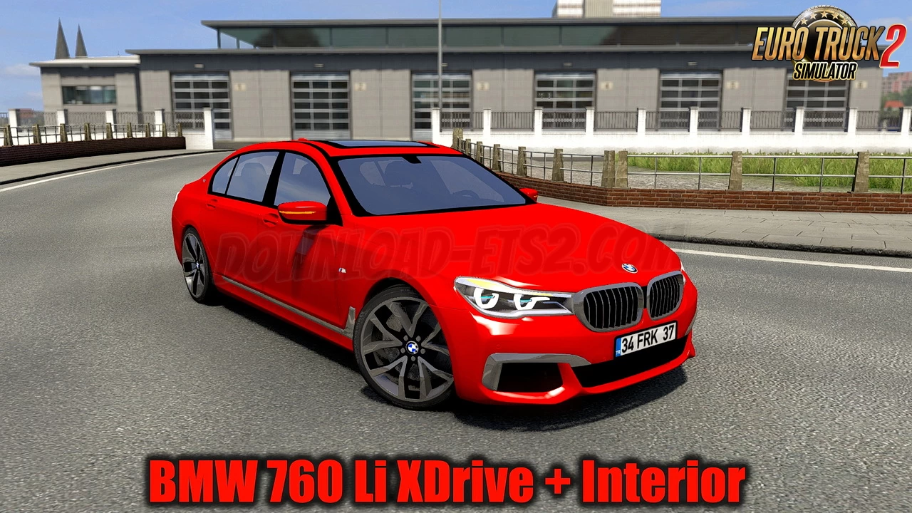 BMW 760 Li XDrive + Interior v1.5 by Faruk Aygun (1.45.x)