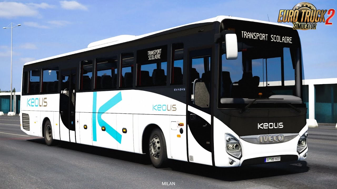Bus Iveco Evadys Line 13m + Interior v1.0.18.47 (1.47.x)