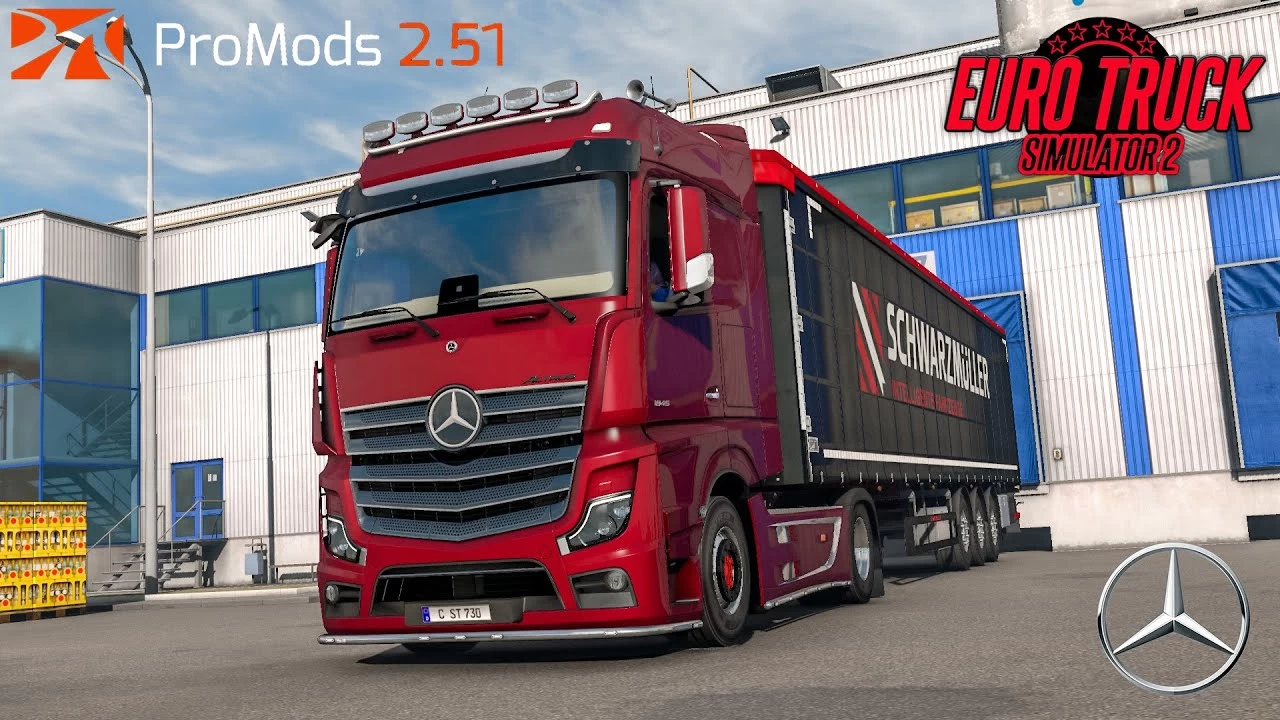 Mercedes Actros MP4/MP5 OM470 Sound Mod v2.6 by Max2712 (1.43.x)
