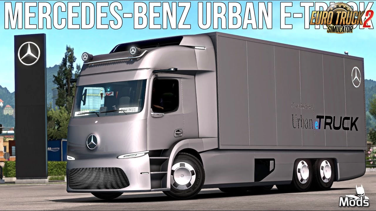 Mercedes-Benz Urban eTruck + Interior v2.0 (1.46.x) for ETS2