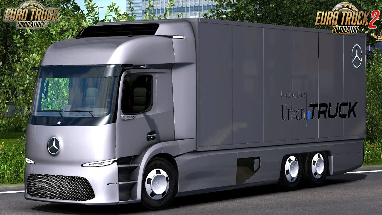 Mercedes-Benz Urban eTruck + Interior v2.0 (1.54.x) for ETS2