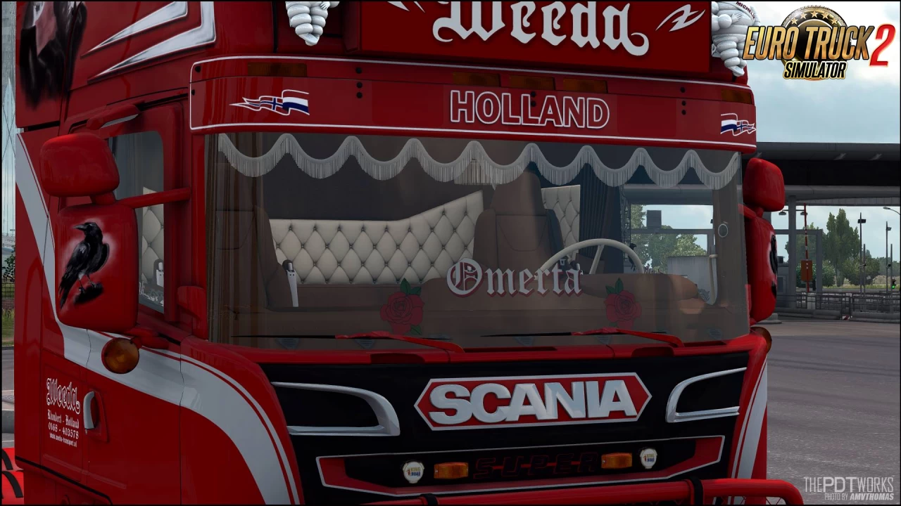 Scania R500 Weeda Penoza Edition v5.3 (1.43.x) for ETS2