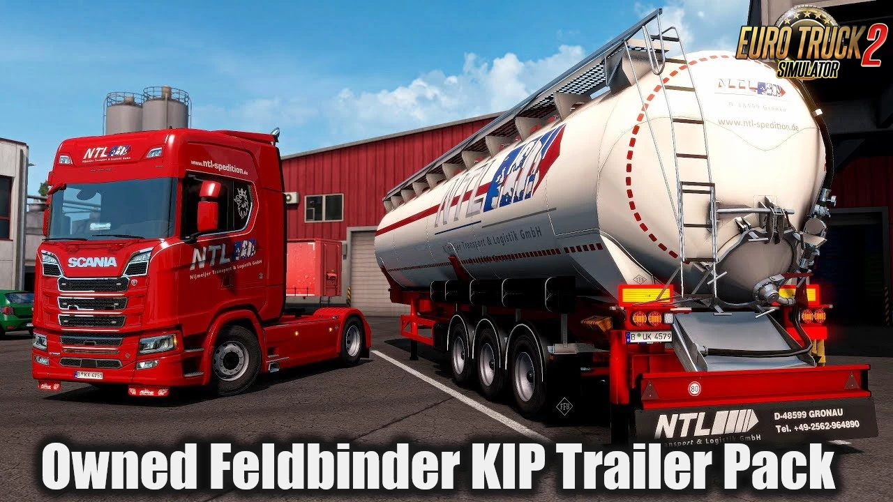 Owned Feldbinder KIP Trailer Pack v3.2 (1.47.x) for ETS2