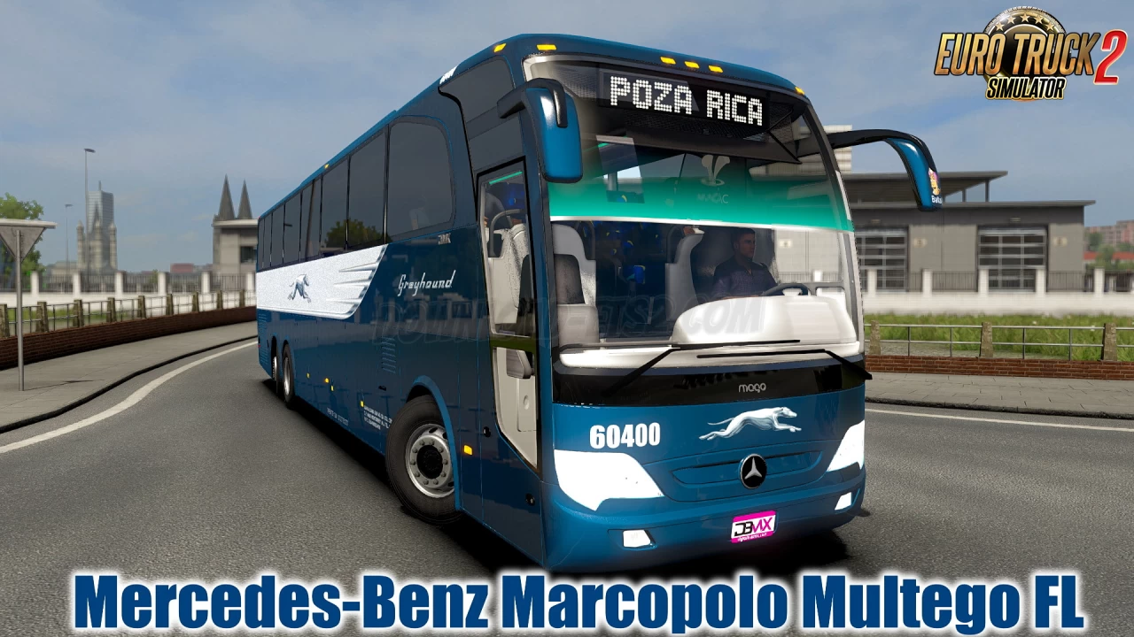 Mercedes-Benz Marcopolo Multego FL v1.7 (1.50.x) for ETS2