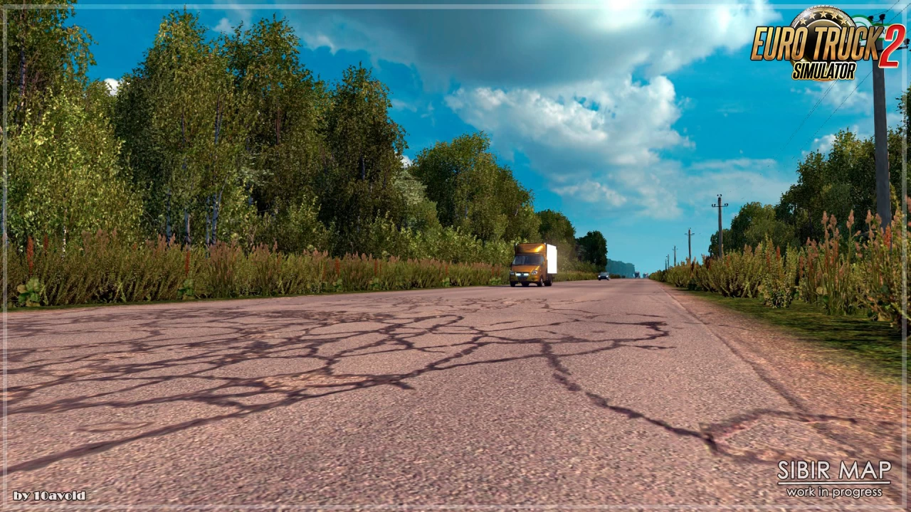SibirMap Ural Expansion v2.6.1 by 10AVOID (1.48.x) for ETS2