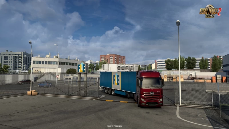 Iberia DLC: Madrid city for ETS2