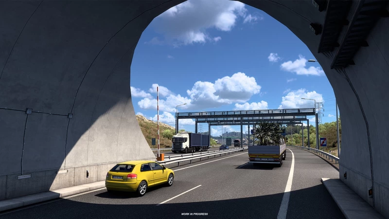 Iberia DLC: Tollgates and Toll Roads for ETS2