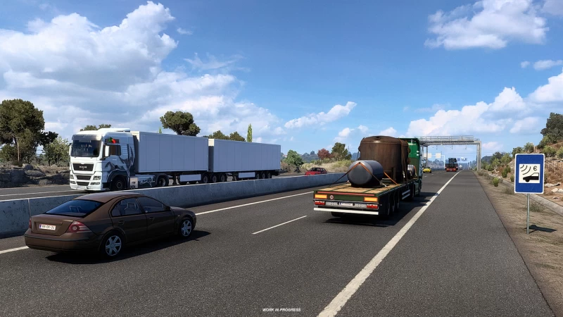 Iberia DLC: Tollgates and Toll Roads for ETS2