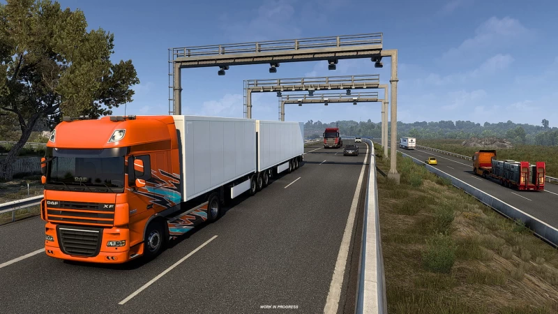 Iberia DLC: Tollgates and Toll Roads for ETS2