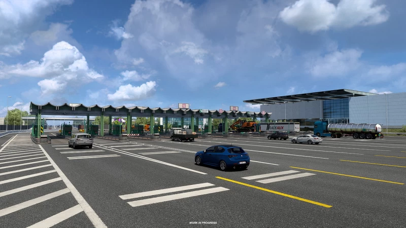 Iberia DLC: Tollgates and Toll Roads for ETS2