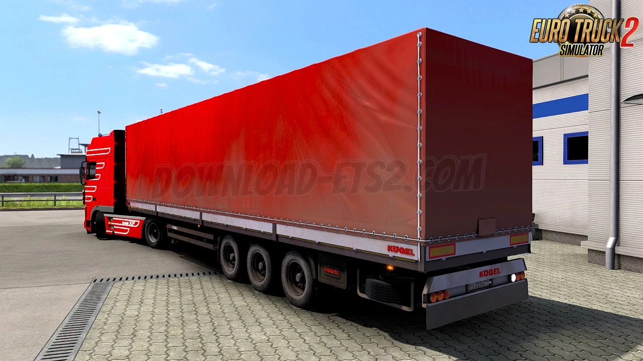 DAF XF 95 430 + Trailers v7.0 (1.39.x) for ETS2