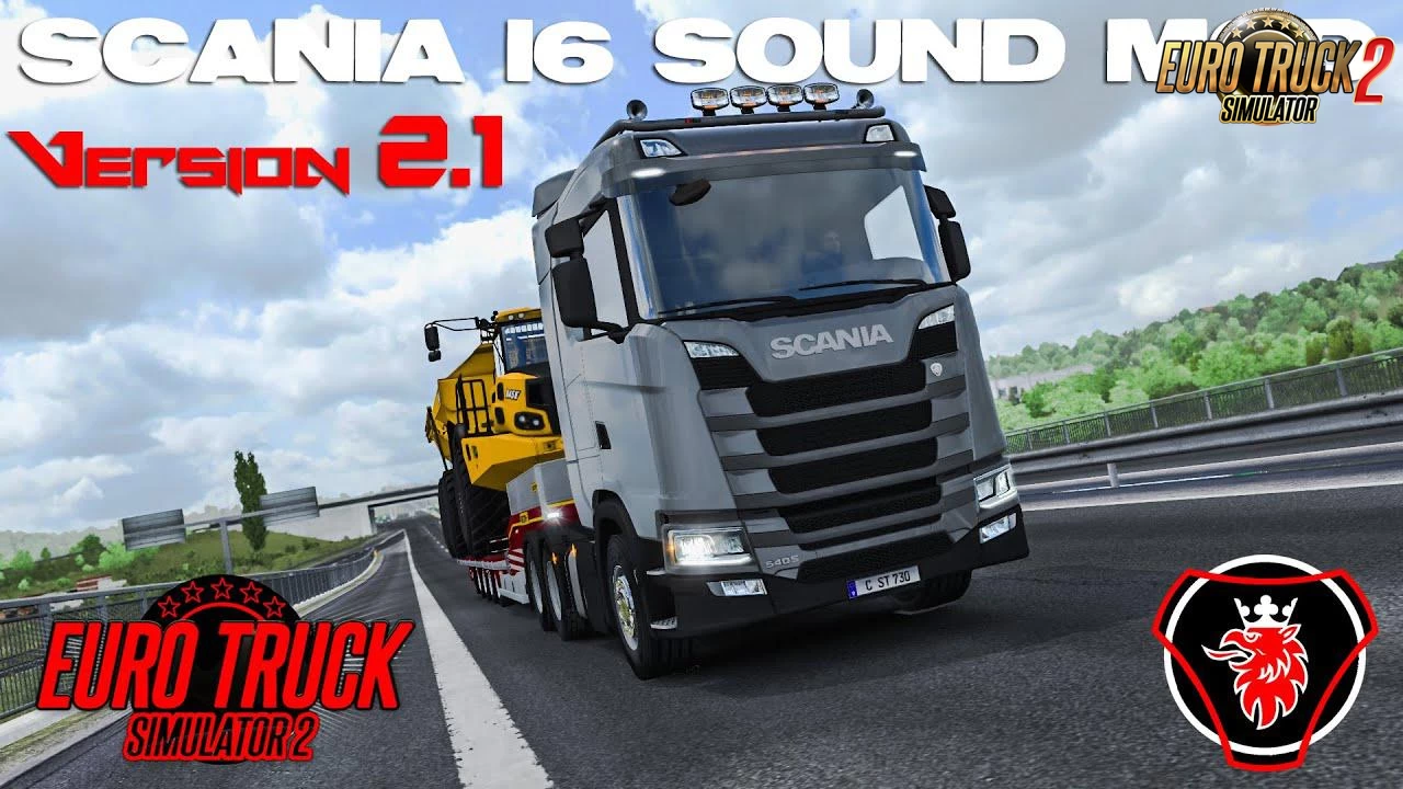 Scania NextGen I6 Sound Mod v5.6 (1.43.x) for ETS2