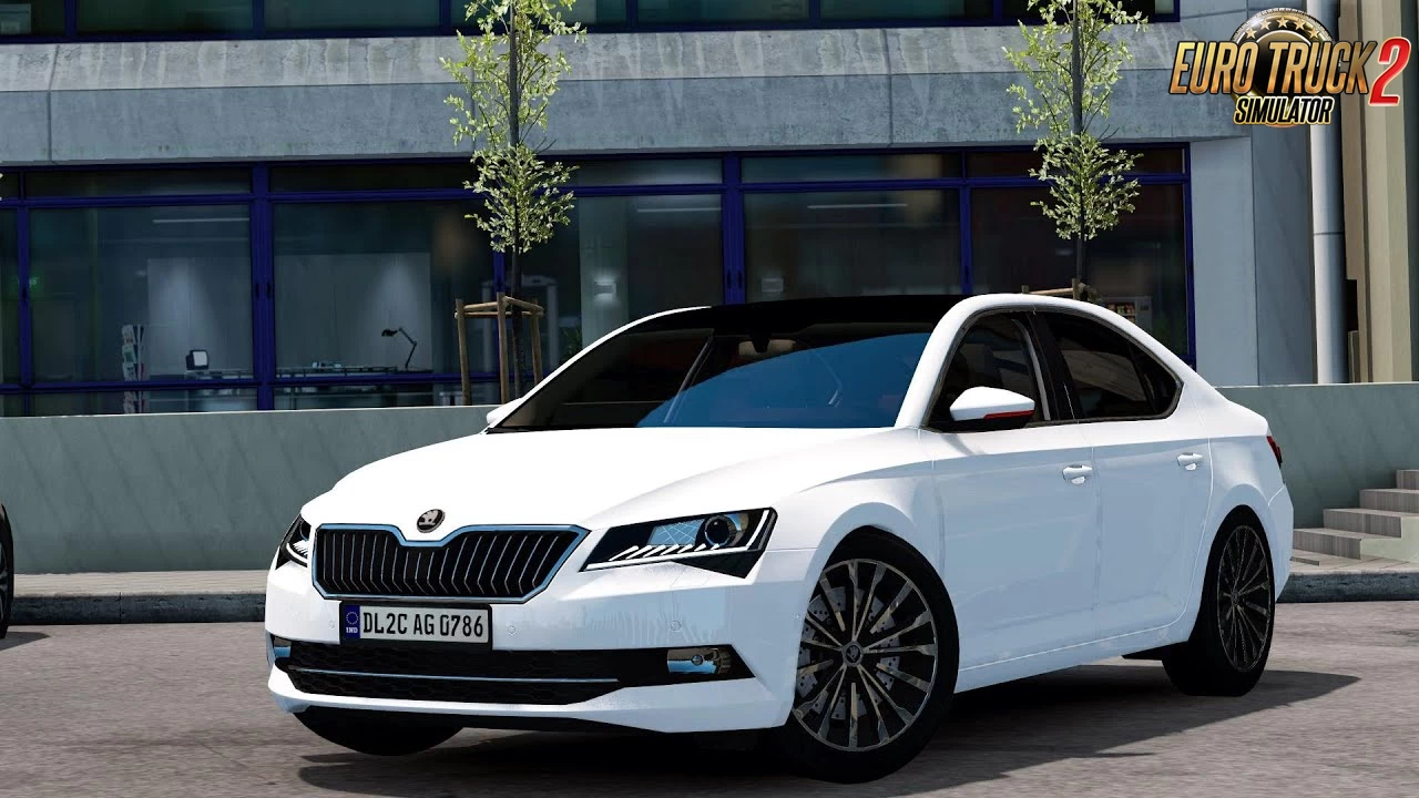 Skoda SuperB 2017 + Interior v4.4 by MerTR (1.49.x) for ETS2