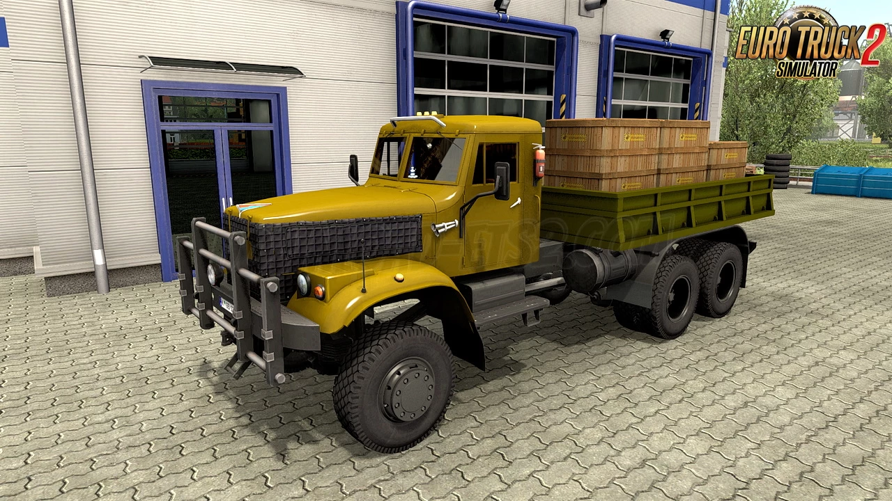 KrAZ 255-260 Truck + Interior v1.0 (1.39.x) for ETS2