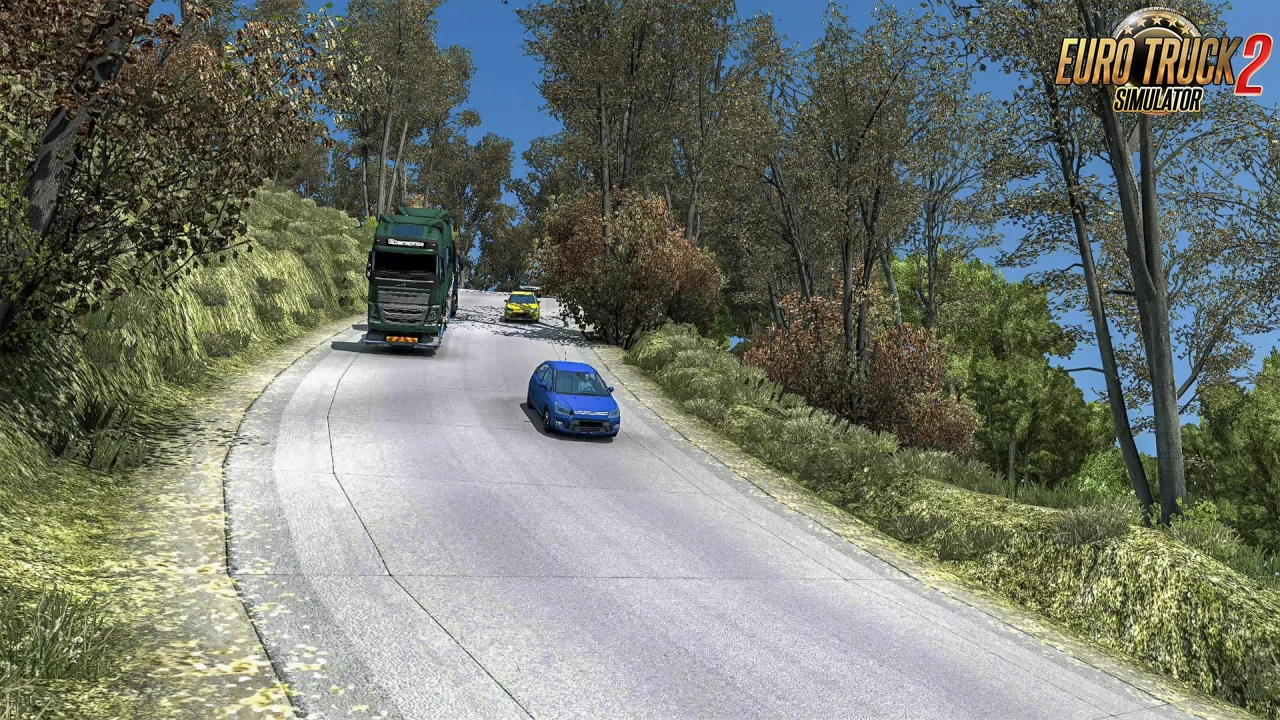 Map MIE (Challenging Routes) v3.0 (1.40.x) for ETS2