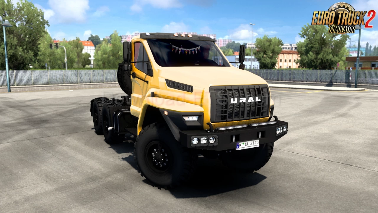 Ural Next 6x6 + Interior v1.9 (1.46.x) for ETS2