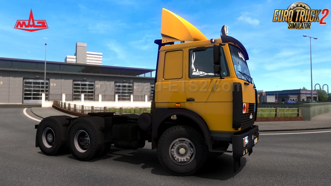 MAZ 5432-6422 + Interior v1.2 (1.50.x) for ETS2