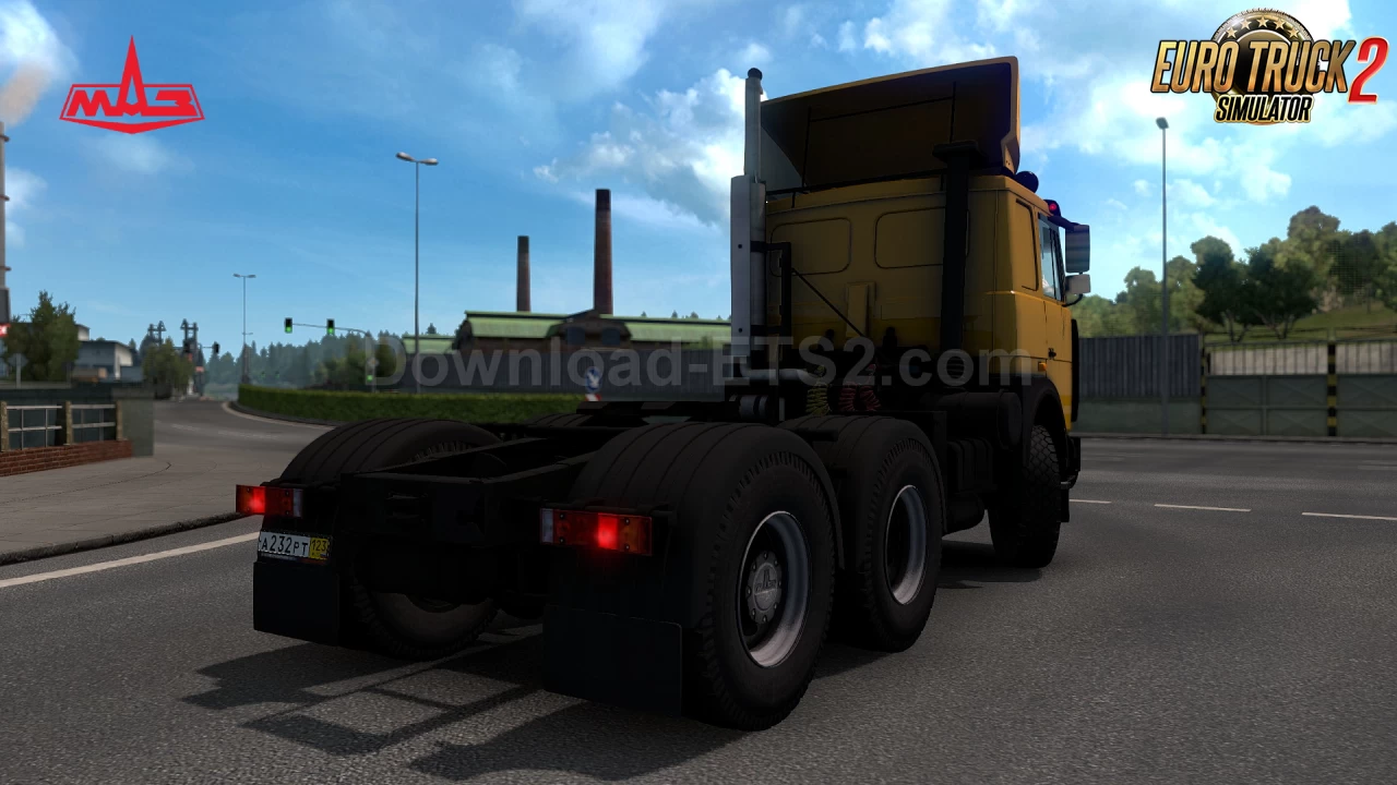 MAZ 5432-6422 + Interior v1.2 (1.50.x) for ETS2