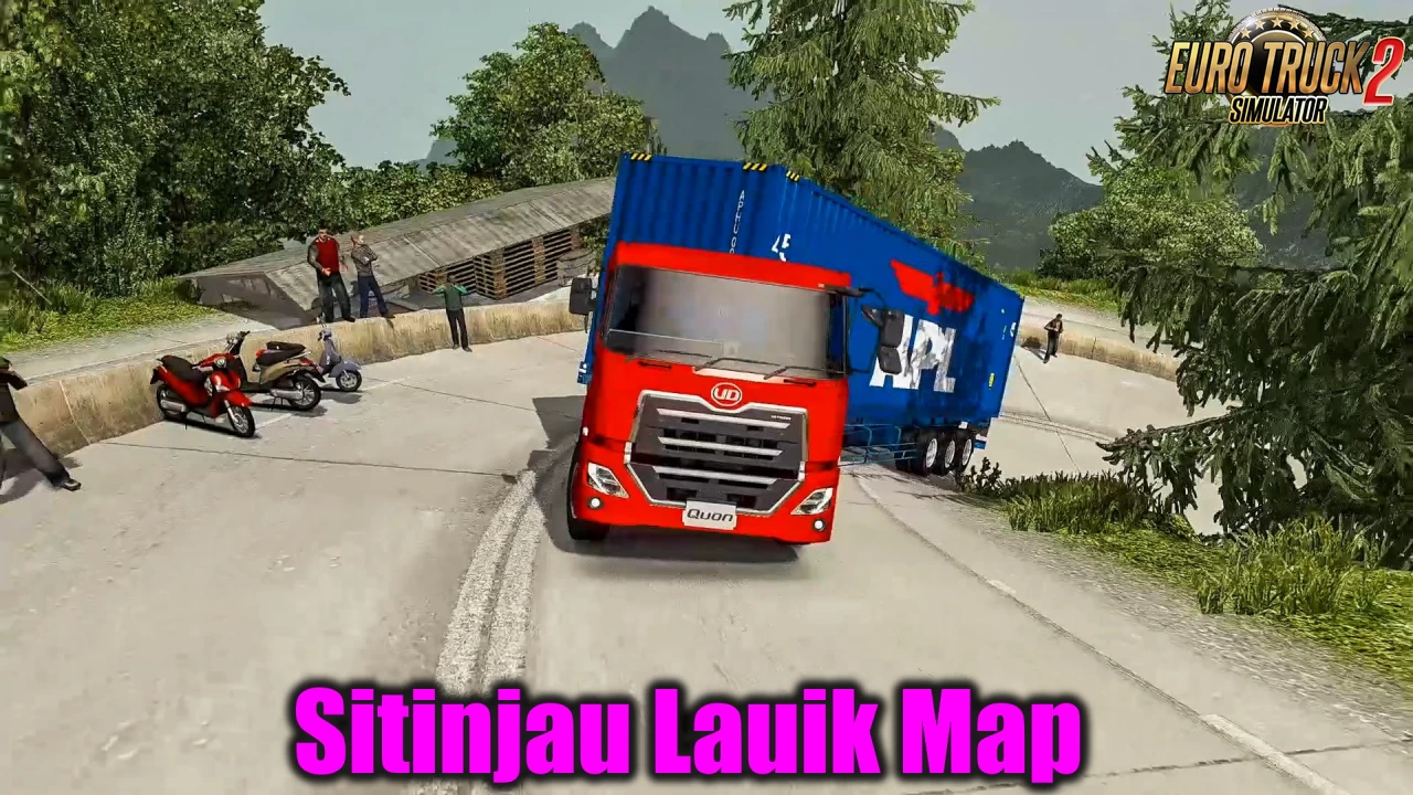 Sitinjau Lauik Map v17.0 (1.54.x) for ETS2