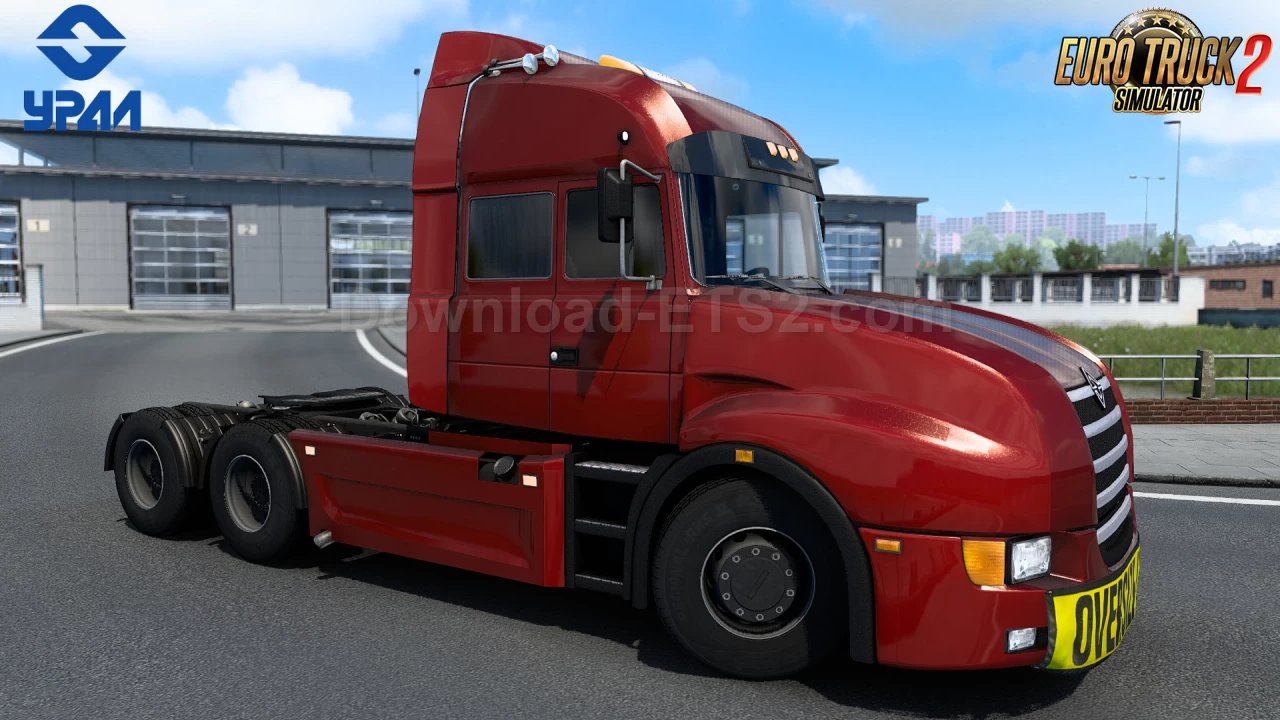 Ural 6464 + Interior v1.6 (1.48.x) for ETS2