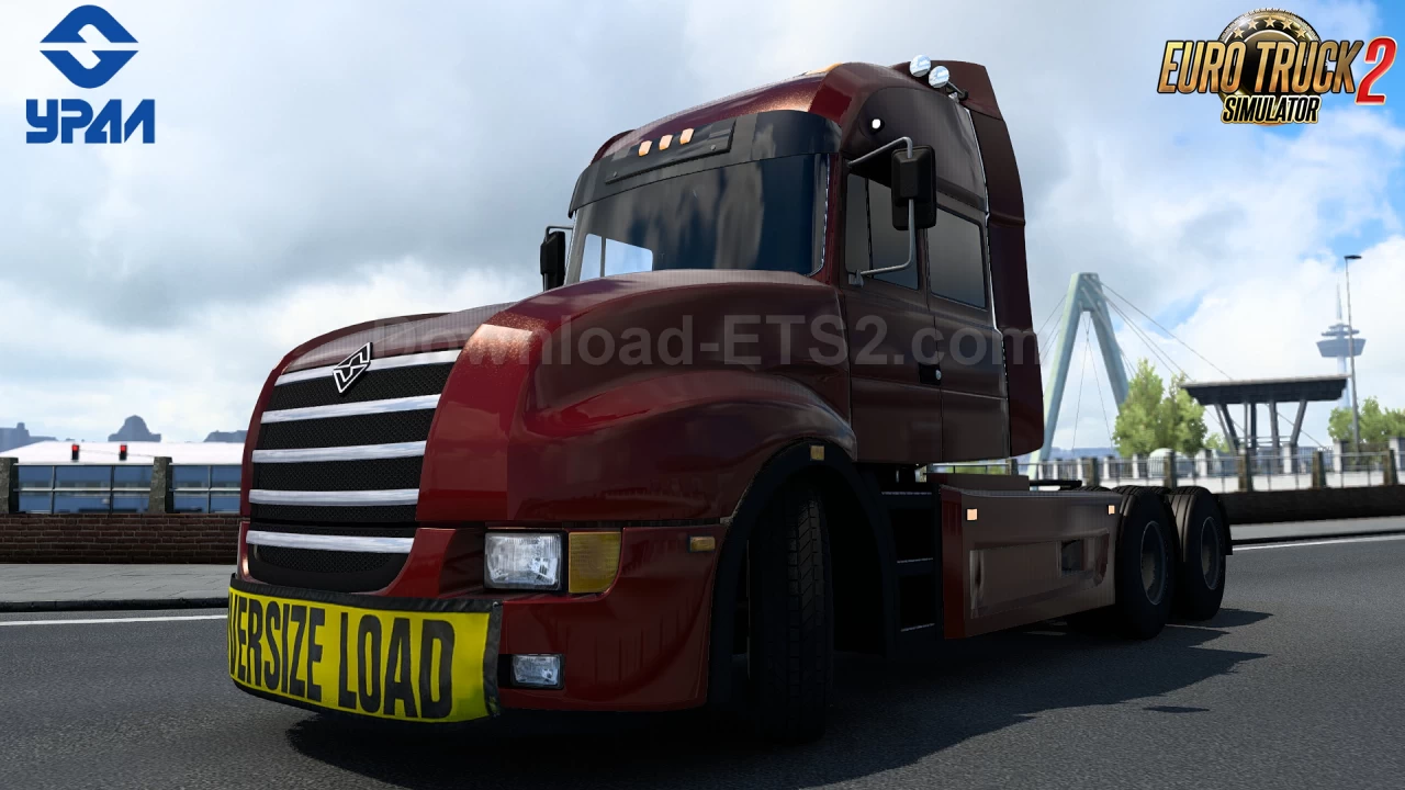 Ural 6464 + Interior v1.6 (1.48.x) for ETS2
