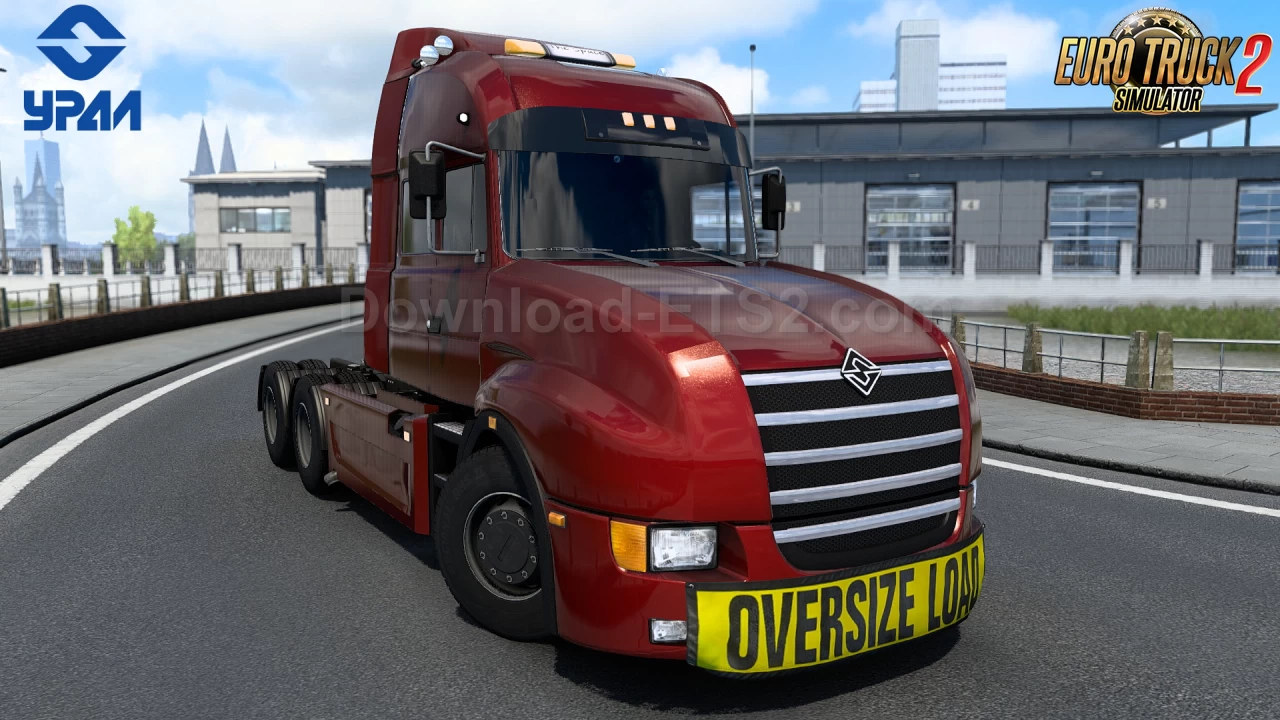 Ural 6464 + Interior v1.6 (1.48.x) for ETS2