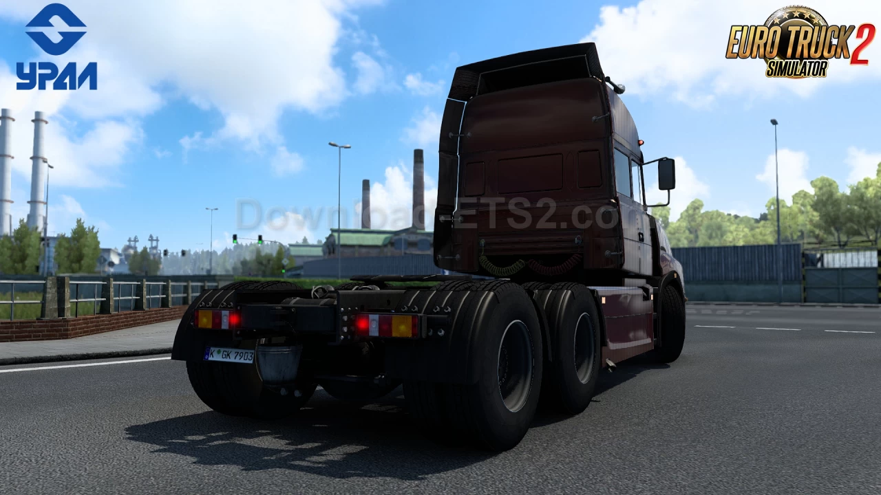 Ural 6464 + Interior v1.6 (1.48.x) for ETS2
